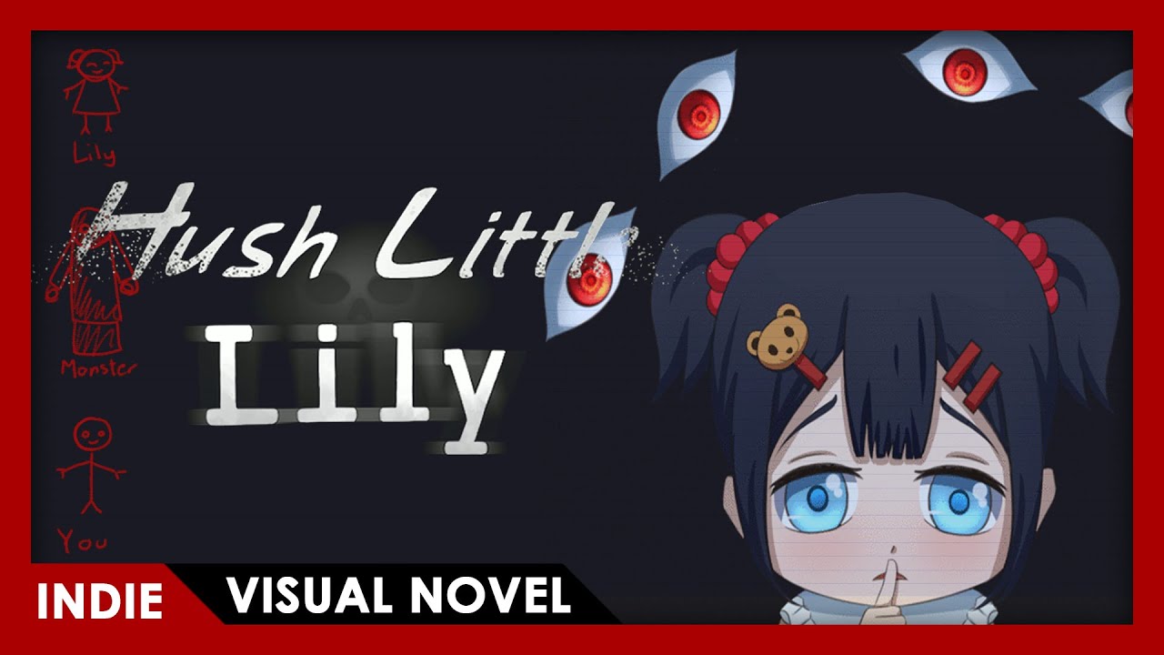 Hush Little Lily - FULL PLAY + All endings (Visual Novel)