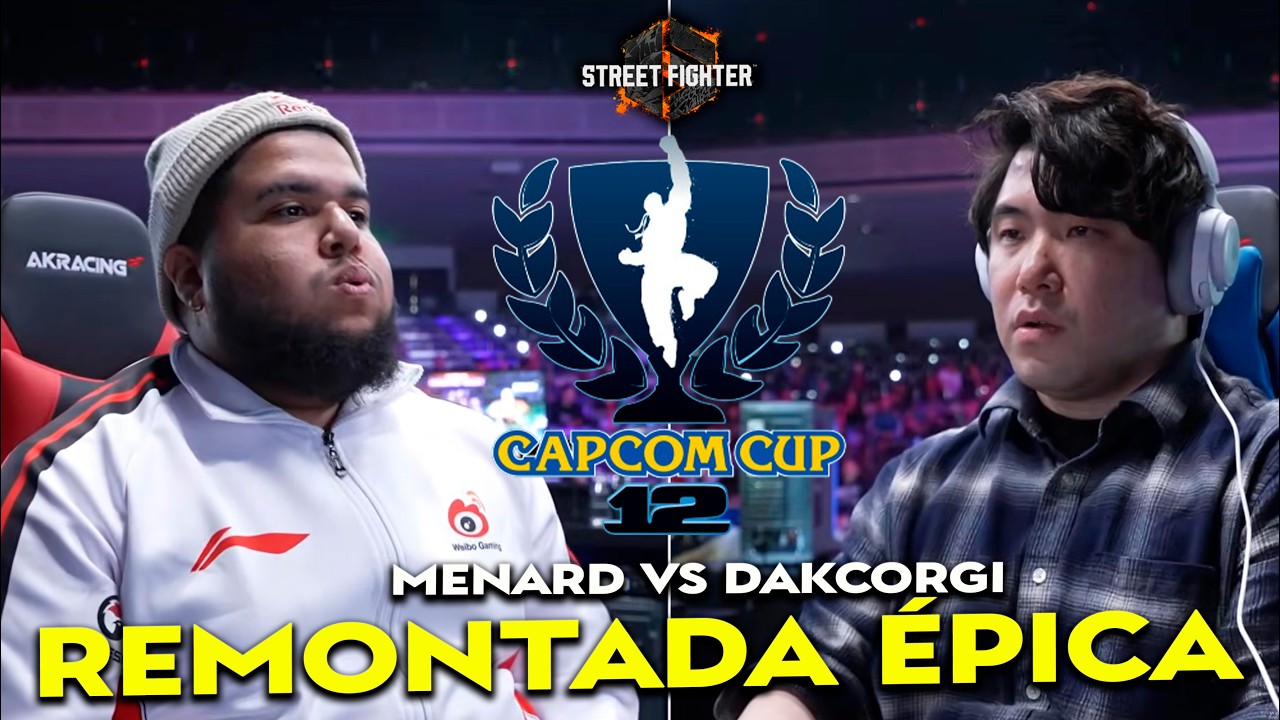SUFRIMIENTO en la Capcom Cup 12 | DAKCORGI VS MENARD - PHASE 1 - Day2