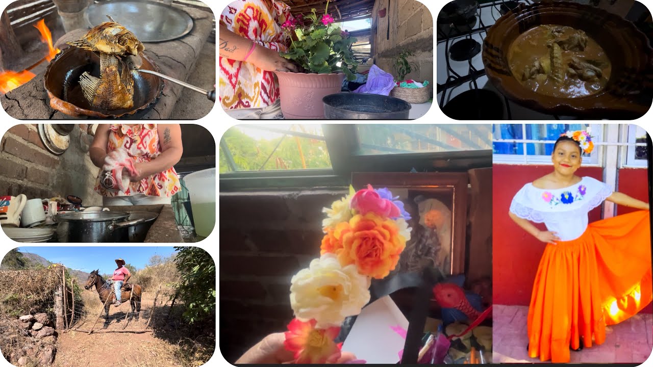 Haciendo limpieza en casa de mis suegros+ mojarras en salsa//otro día normal en casa 