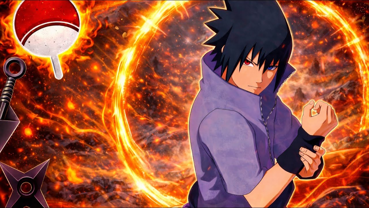 Using The BEST Sasuke Builds in Shinobi Striker