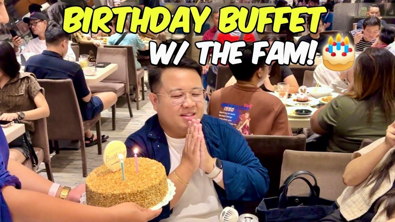 Best Buffet in Manila for my Birthday! 🇵🇭 (Jun 24, 2023)