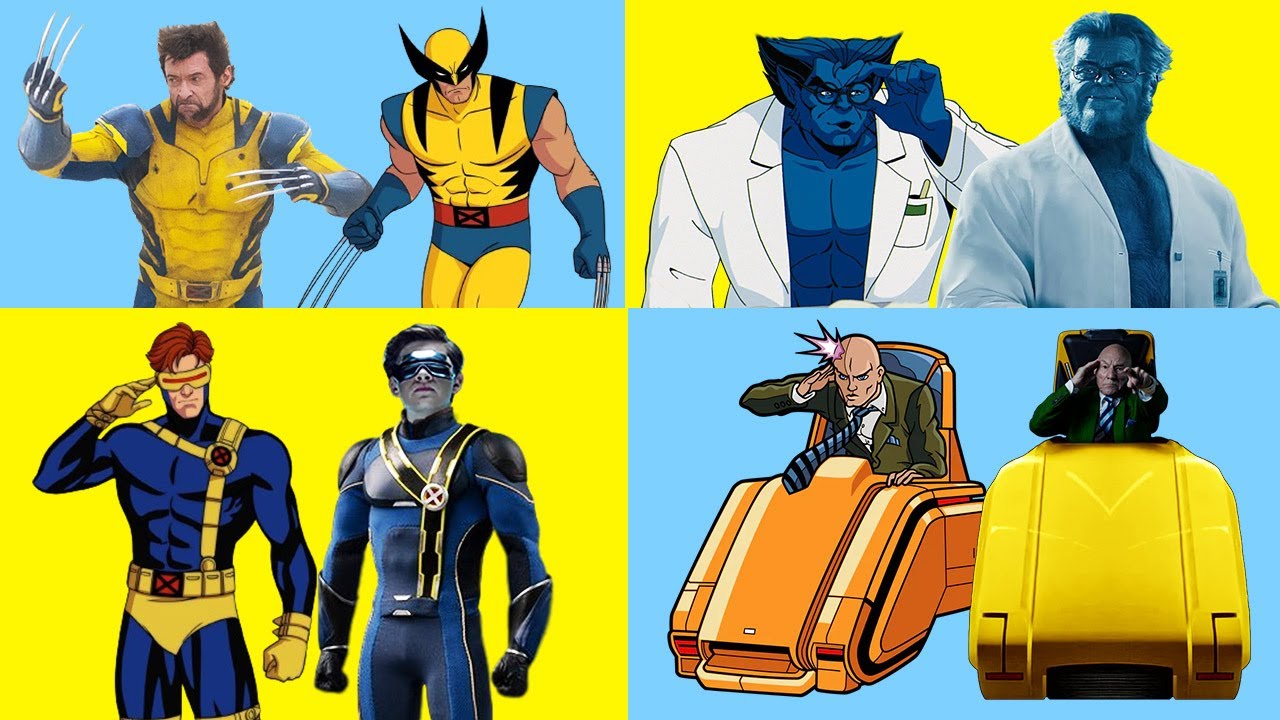 X-MEN '97 против игрового кино (Foxverse & MCU)
