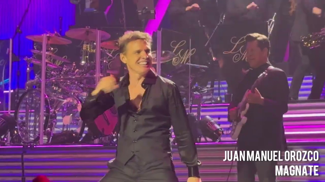 LUIS MIGUEL LA CHICA DEL BIKINI AZUL “MEDLEY FINAL SHOW” TOUR 2023 ARENA CDMX 20 11 2023