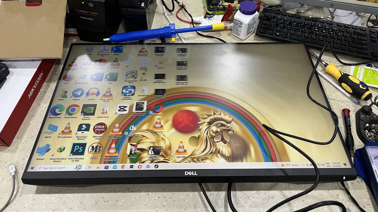 How to repair monitor dell P2719H