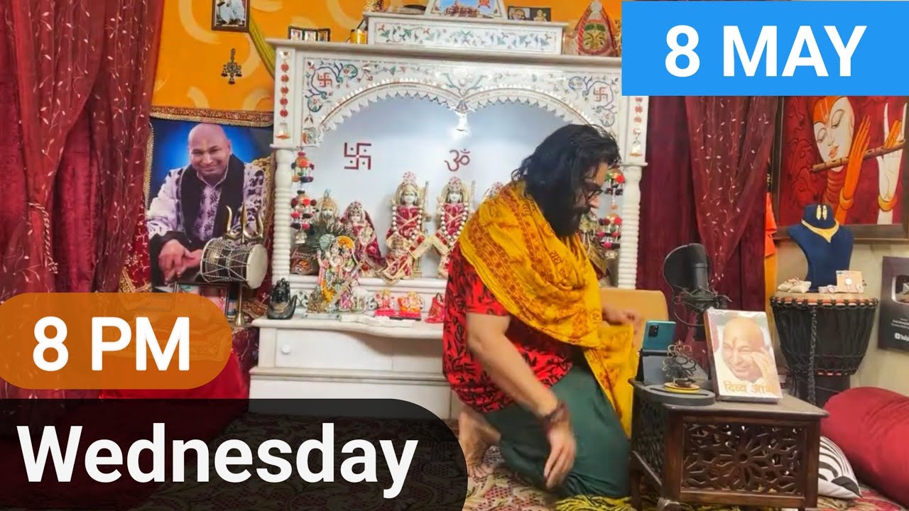 Guruji Satsang Blessings live 8 PM