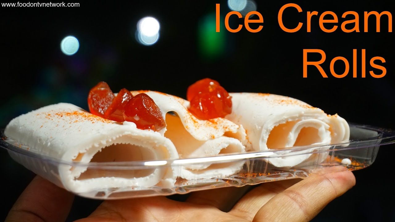 Live Ice Cream Rolls Making | Creamiest Ice Cream Ever at Rajkot, Gujarat, India