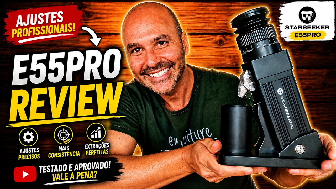 Moedor de Café Elétrico STARSEEKER E55Pro | Review Completa