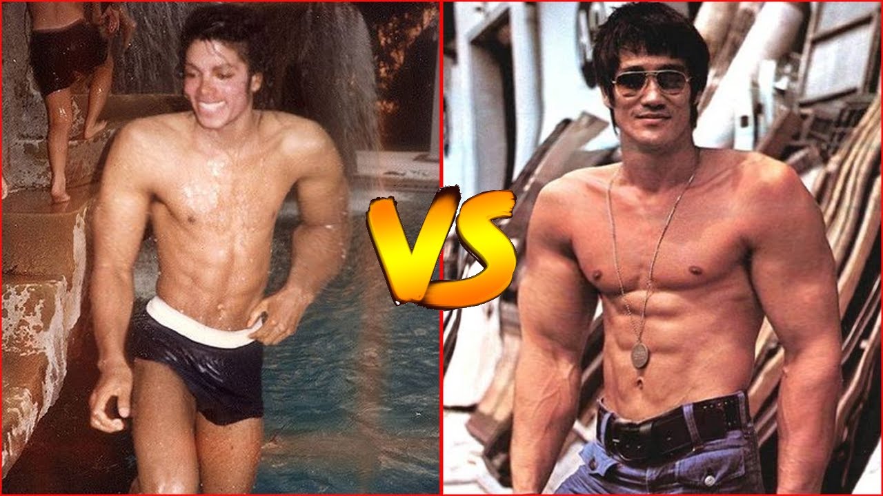 Michael Jackson vs Bruce Lee - Transformation Of Greatest Martial Artist  And King Of Pop Music