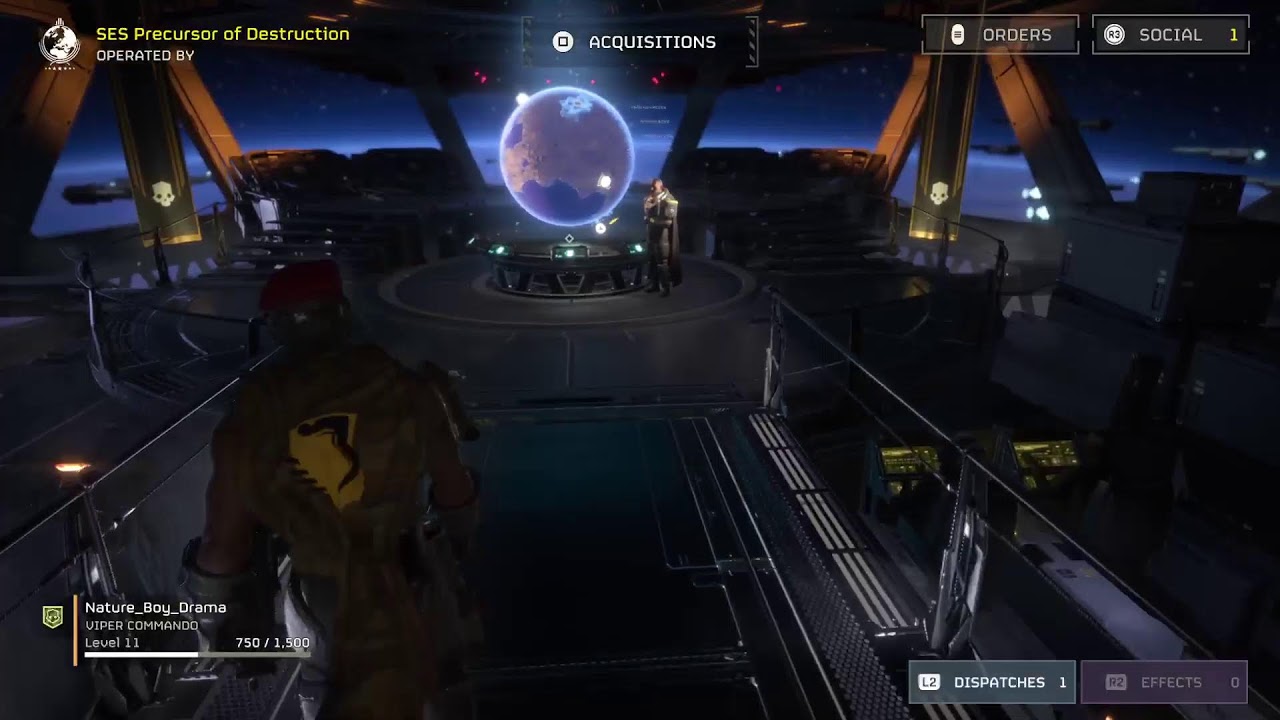 Playing HellDivers with my brother