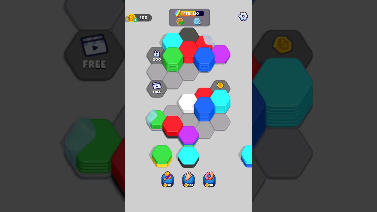 🎮 “Hexa Sort Level 59: Easy Start – Let’s Sort & Win! 🟦🟩🟧”