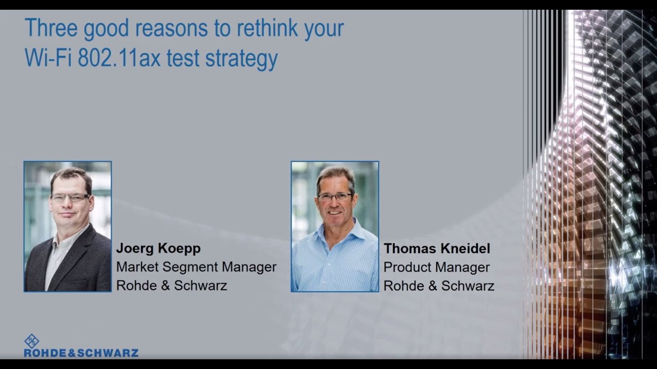 Three good reasons to rethink your Wi-Fi 802.11ax test strategy