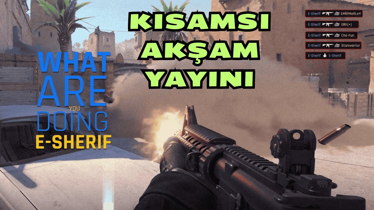 EKİP GÜÇÜLDÜK ONLINE // KAMERALI YAYIN // CS 2 TURNUVASINA HAZIRLIK // CS 2 CANLI YAYINI