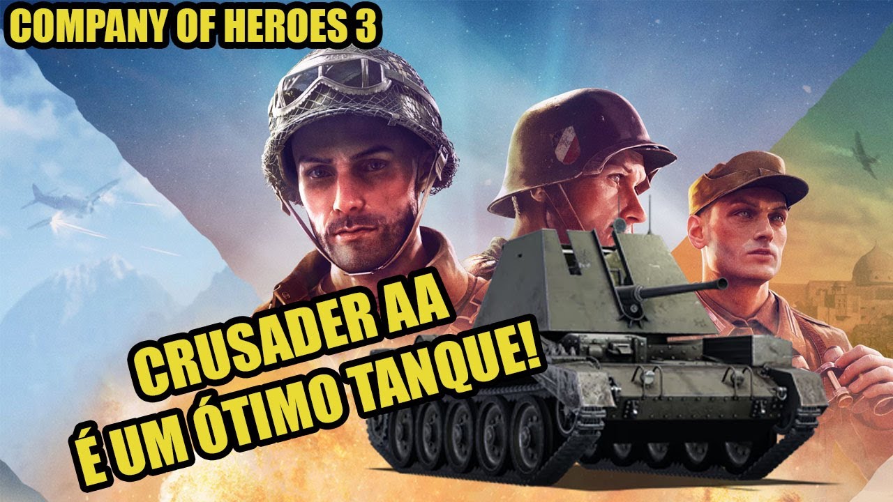 Essa Máquina Britânica Acabou com Tudo!! | Company of Heroes 3 PT-BR
