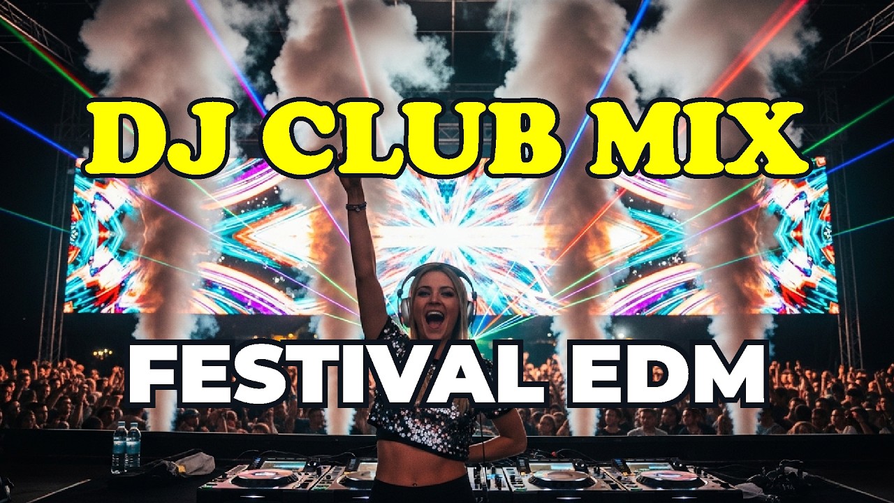 DJ EDM Club Party Mix 2026 🔥🎶  Best Festival Dance Music