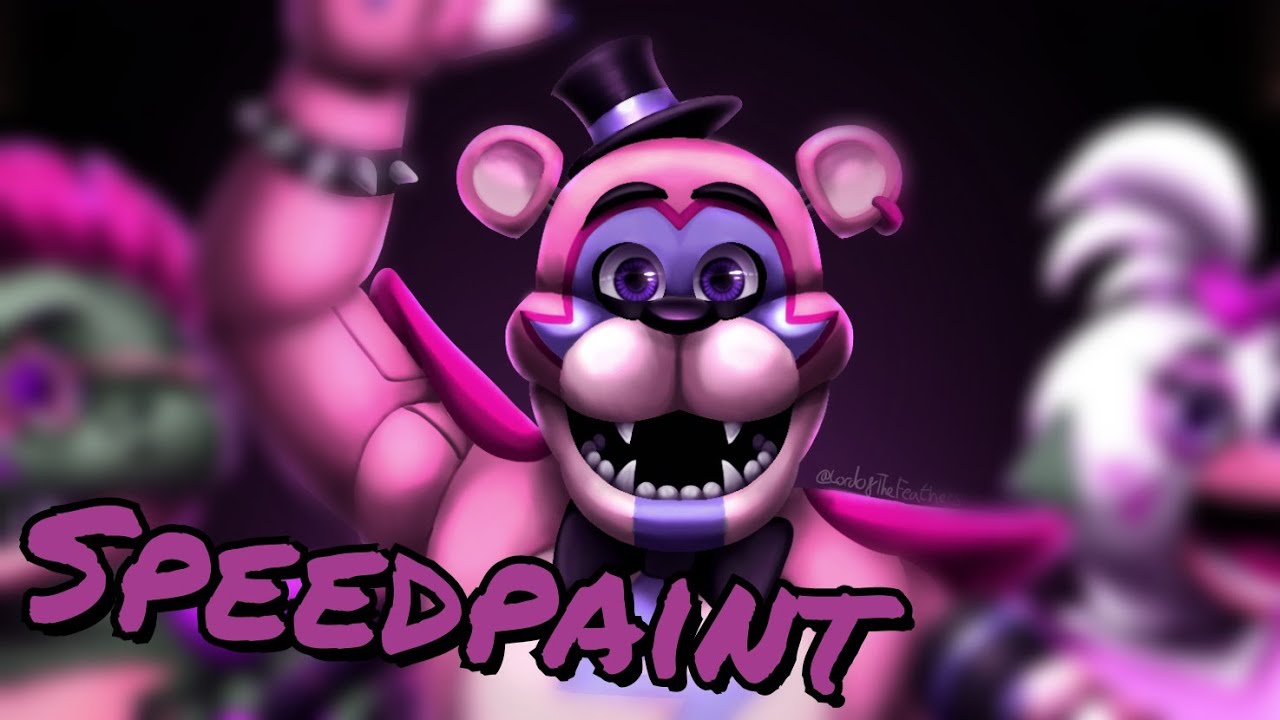 Fnaf: SB 2nd Anniversary! (Fnaf SB Speedpaint)