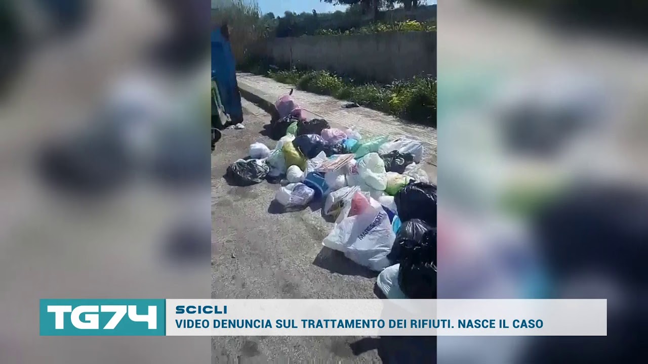 SCICLI, VIDEO DENUNCIA SUL TRATTAMENTO DEI RIFIUTI, NASCE IL CASO