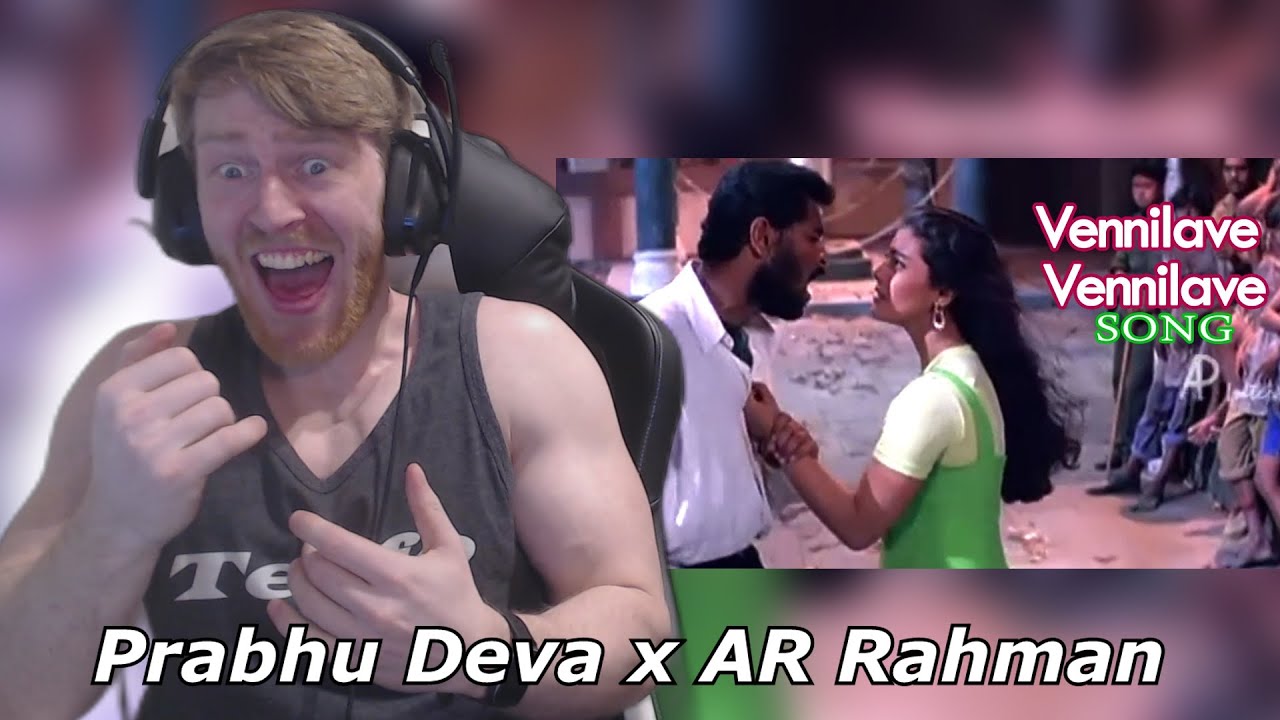 Minsara Kanavu Tamil Movie | Vennilave Song | Prabhu Deva x AR Rahman • Reaction By Foreigner