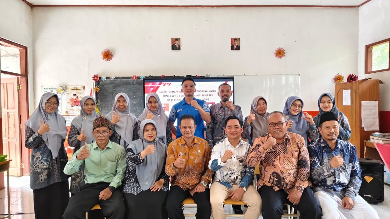 Verifikasi dan Sertijab Kepala Sekolah SDN 3 Buniseuri