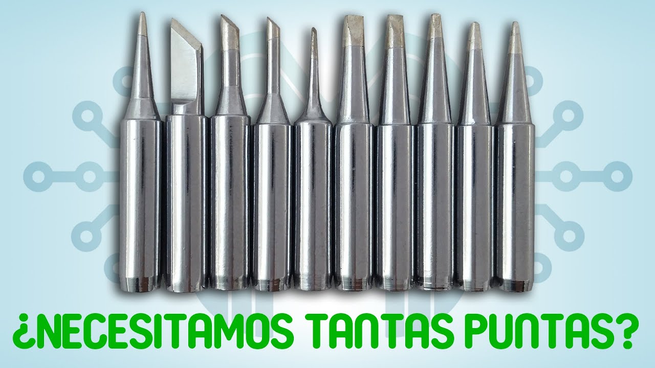 ¿Necesitamos varias puntas para cautín?