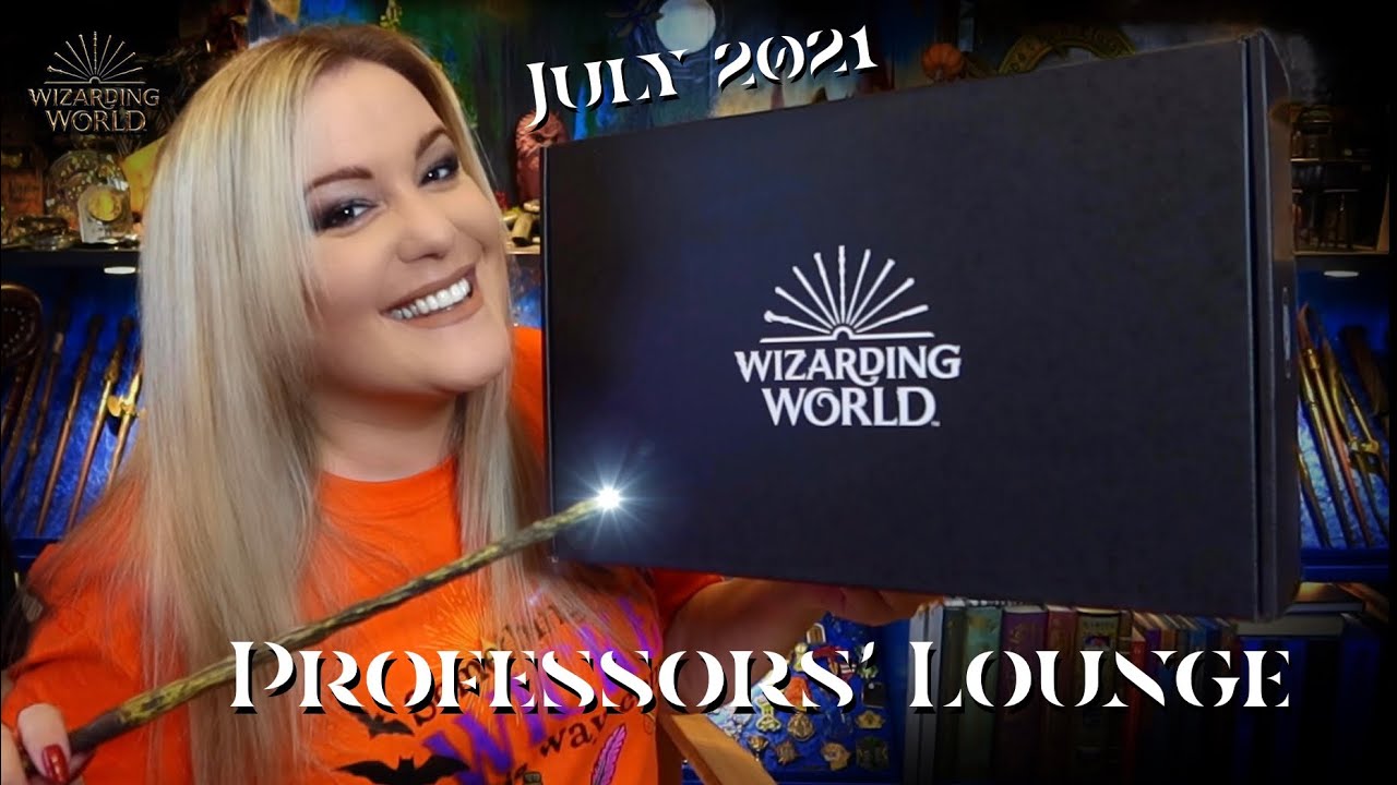 WIZARDING WORLD LOOT CRATE JULY 2021 HOGWARTS PROFESSORS' BOX UNBOXING | VICTORIA MACLEAN