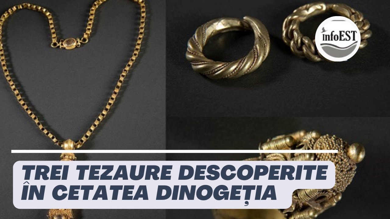 Trei tezaure descoperite in cetatea Dinogetia