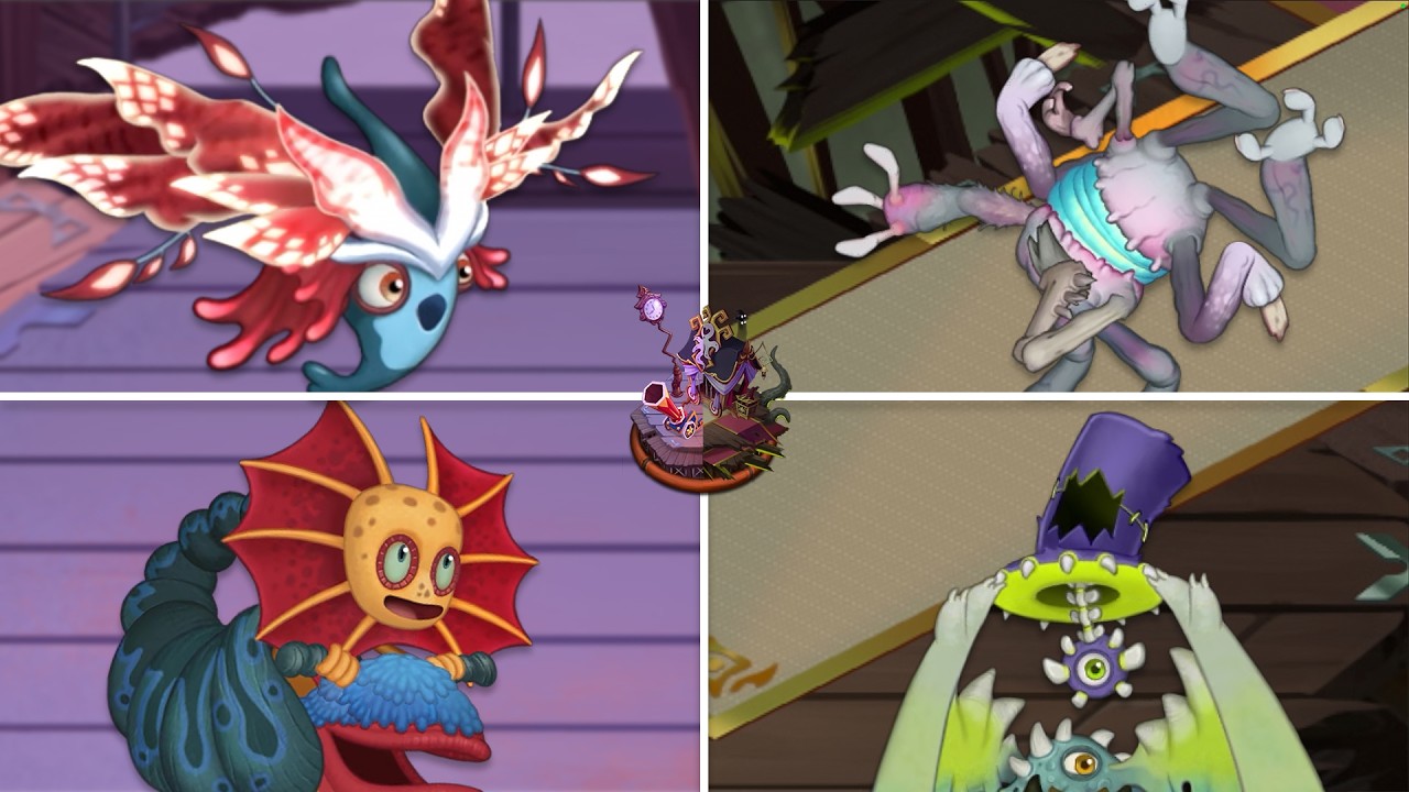 Paironormal Carnival Wave 8 - All Monster Sounds & Animations (My Singing Monsters)