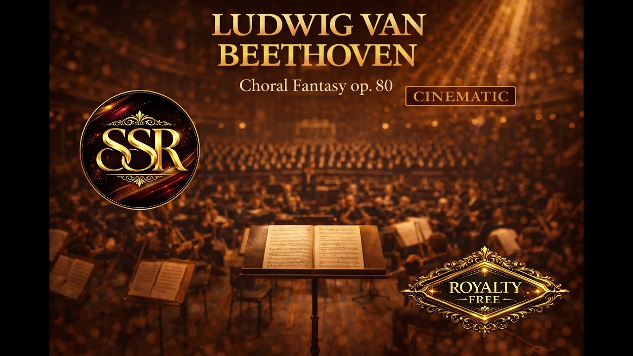 Beethoven - Choral Fantasy in C minor, op. 80 Cinematic Version (Royalty Free)