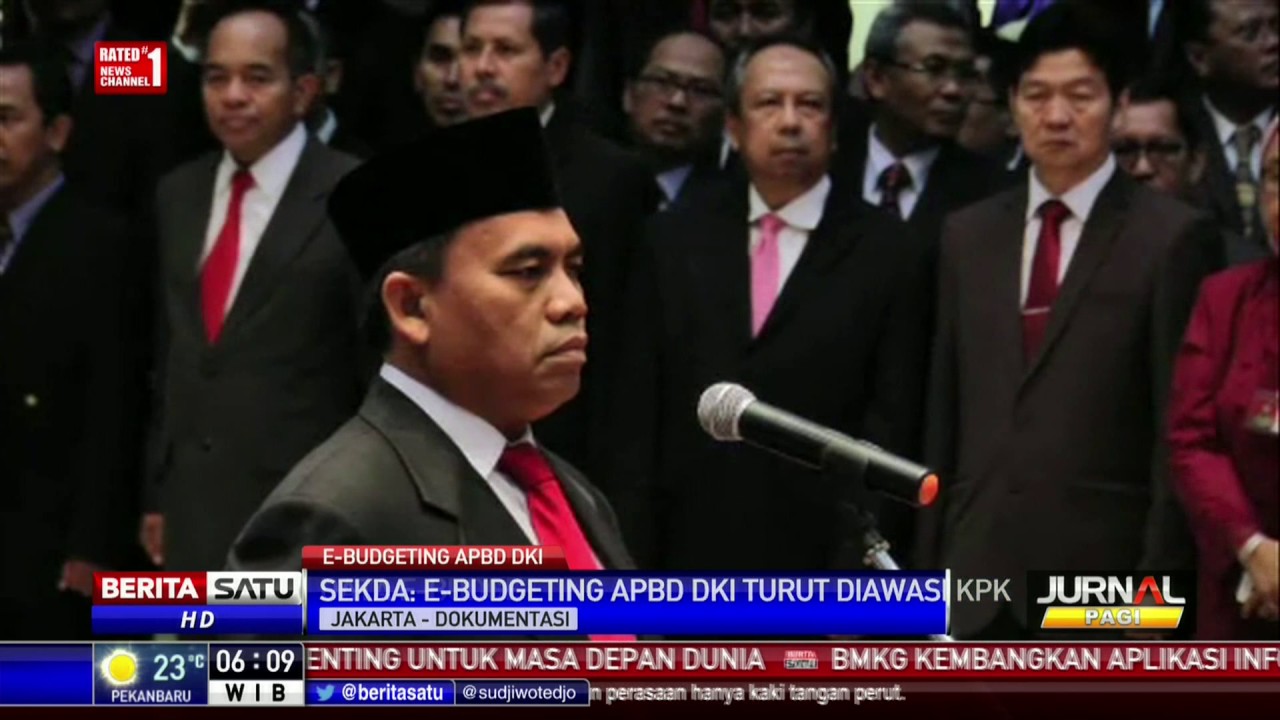 Sekda DKI: E-Budgeting APBD DKI Turut Diawasi KPK