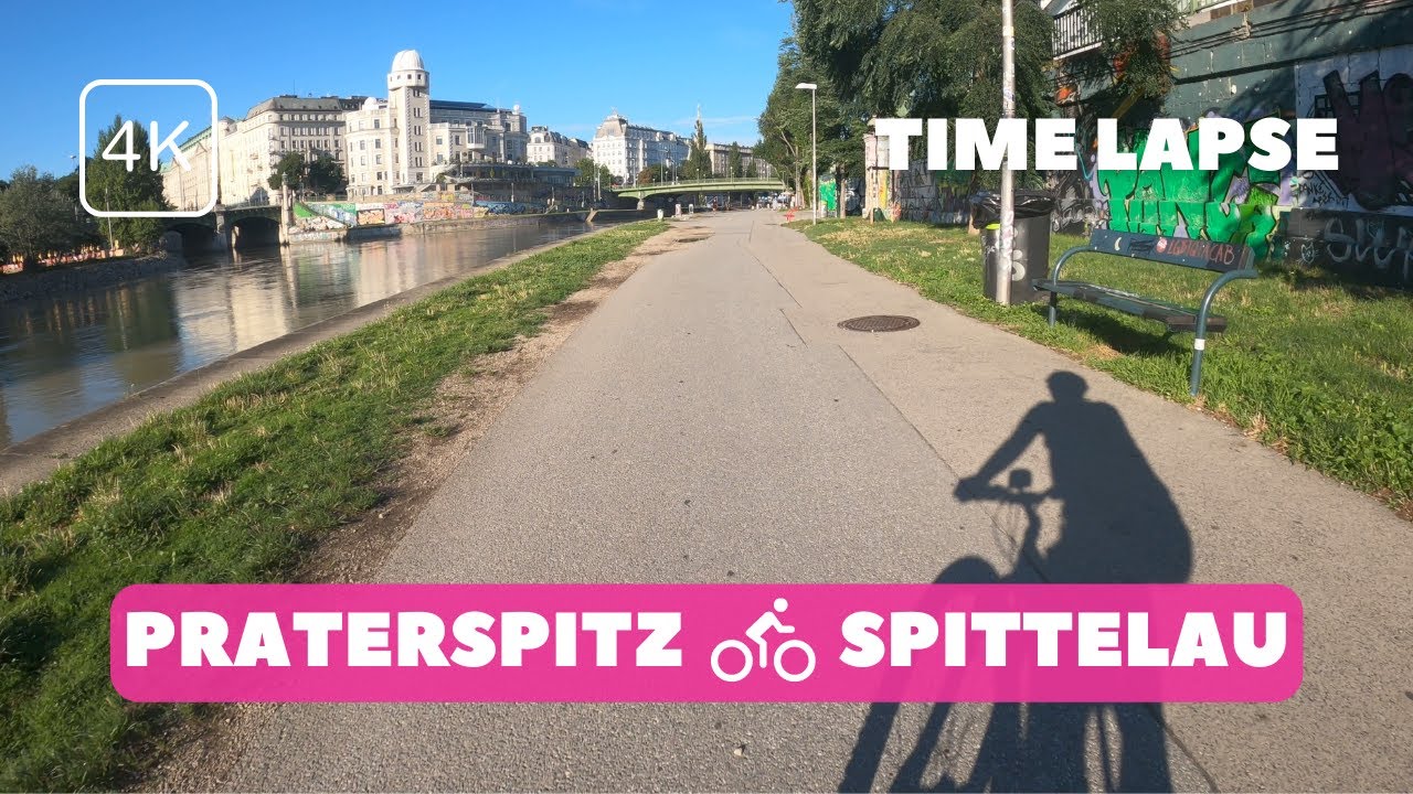 Vom Praterspitz zurück nach Spittelau | Wien am Rad | Vienna Bike Ride