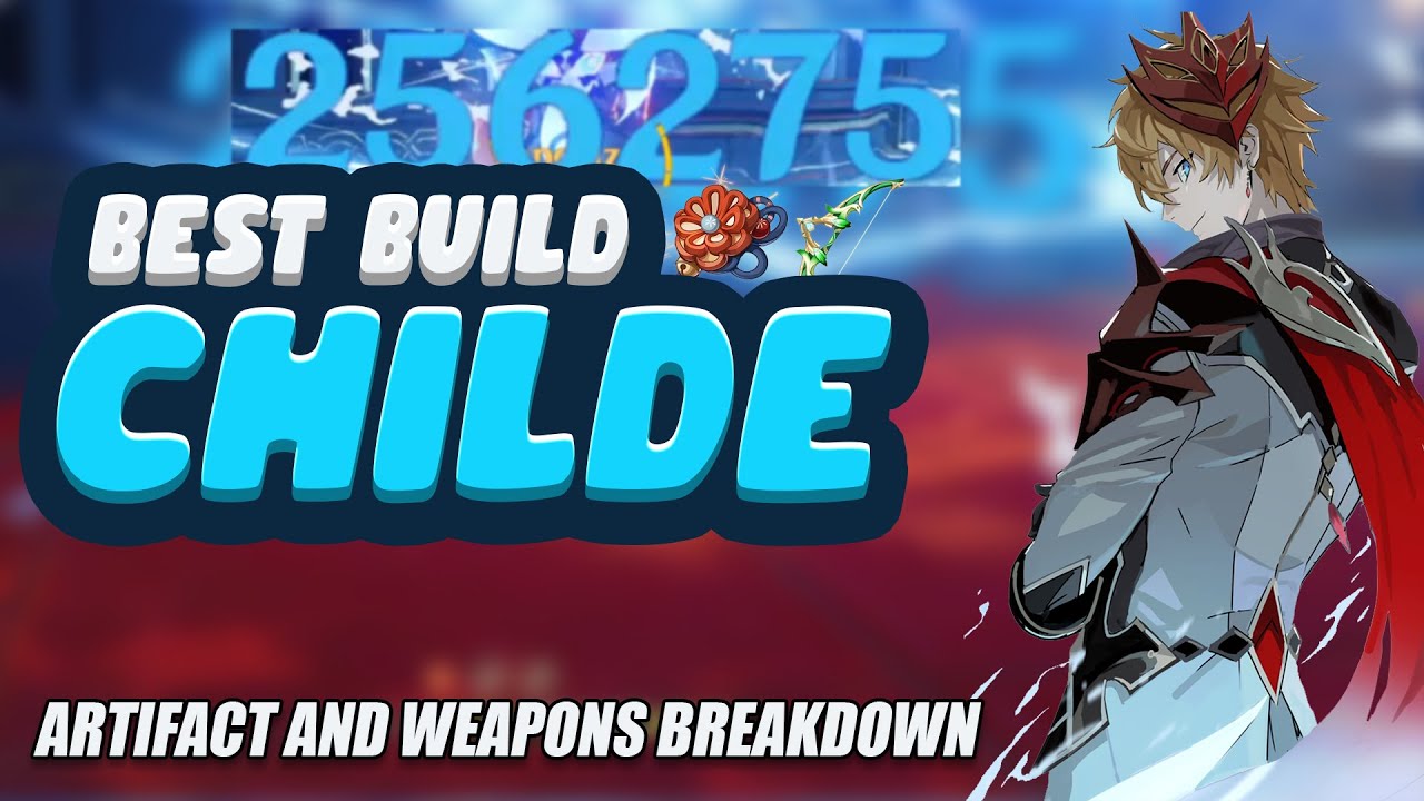 CHILDE (TARTAGLIA) BEST BUILD: Artifacts & Weapons | Genshin Impact