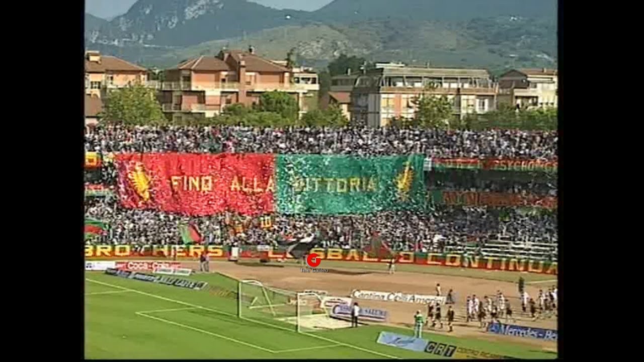 Ternana amarcord serie C2 1995-96 - La partita al Liberati con il Livorno - sintesi con audiotifo