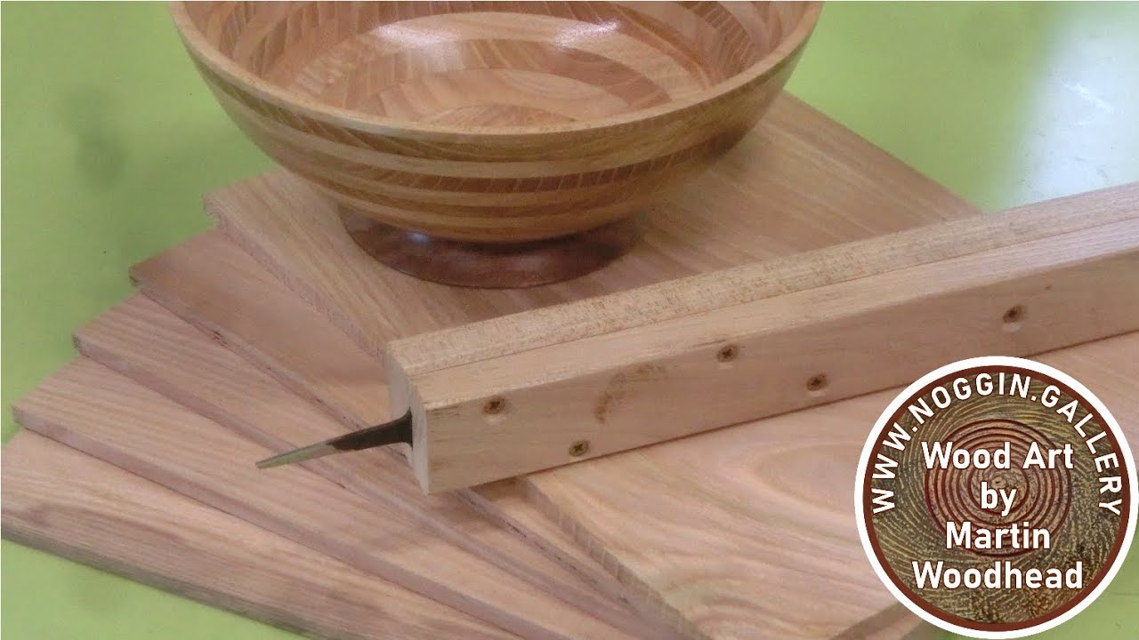 WOODTURNING - CRISS CROSS BOWL