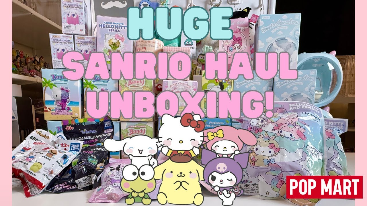 Unboxing Sanrio Blind Boxes | Massive Haul with Hello Kitty, My Melody & More