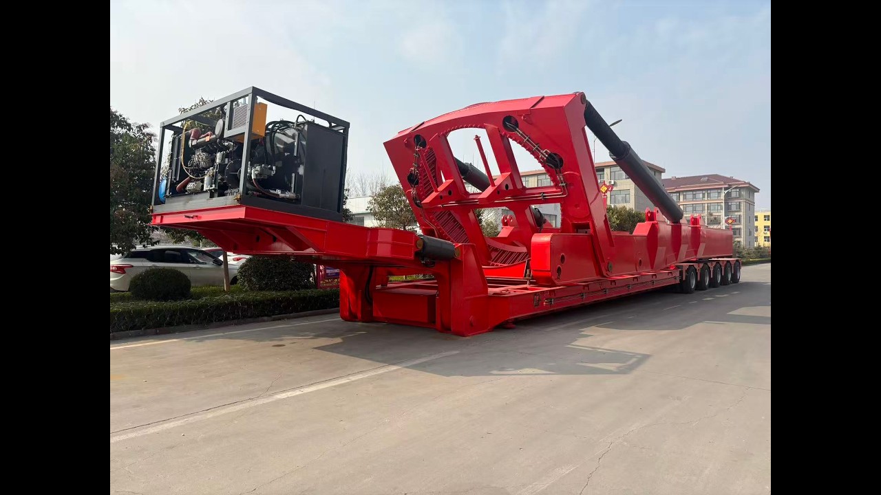 Wind turbine blade transport trailer/Blade lifter ,Transport blades 70-107 meters