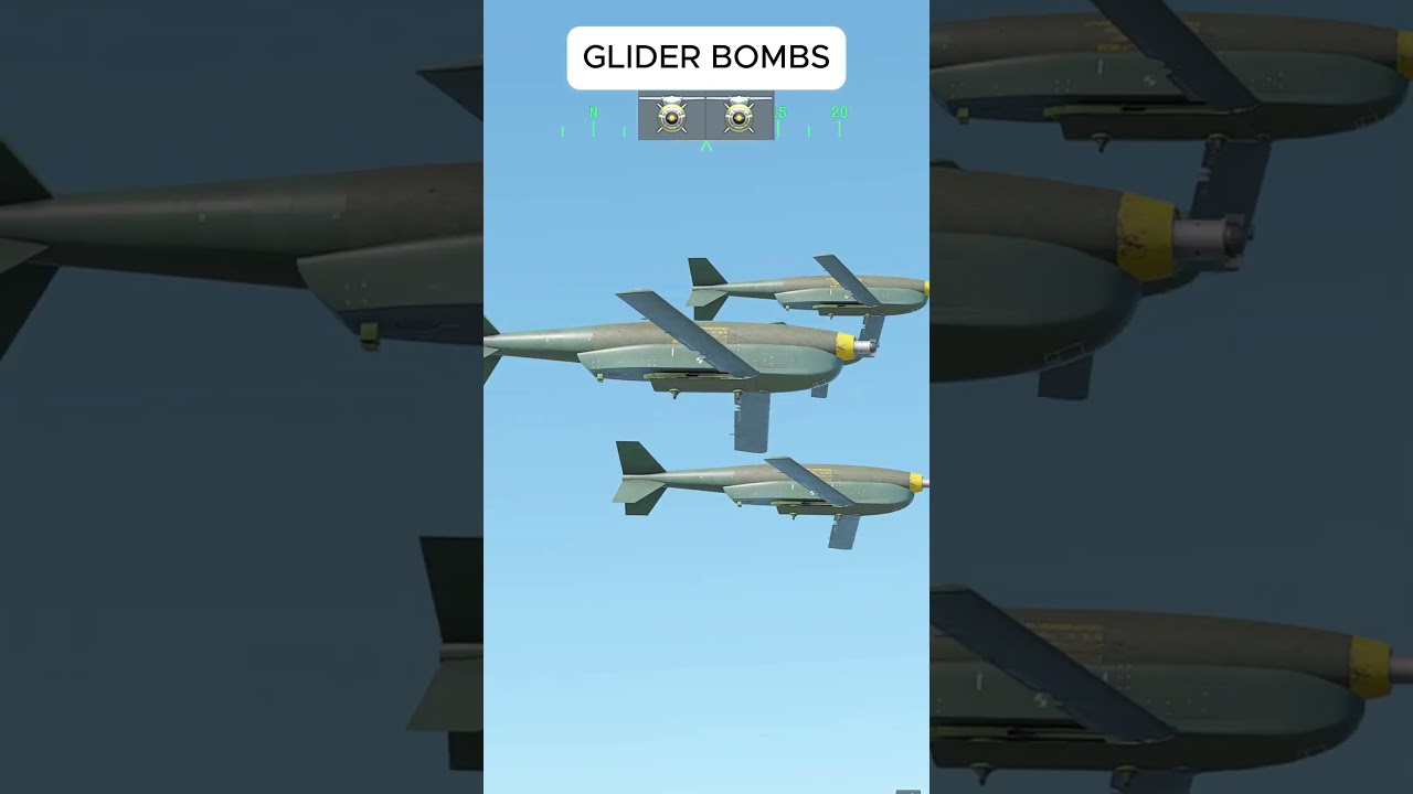 New Glide Bombs in War Thunder (Dev Server)