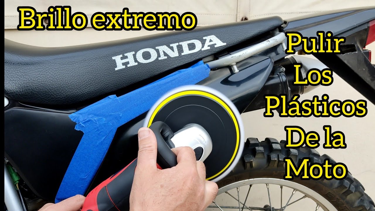 Brillo Extremo - Rayas Arañazos Raspones - Plasticos Cachas de Motos - Extreme Shine Motorcycle