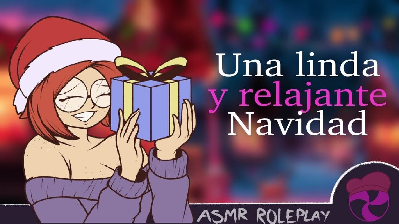 Una cita navideña con tu compañera de clase nerd | ASMR Roleplay con Lottie