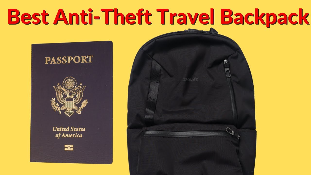 Pacsafe Metro X Anti-Theft 20L Backpack One Bag Minimalist Travel