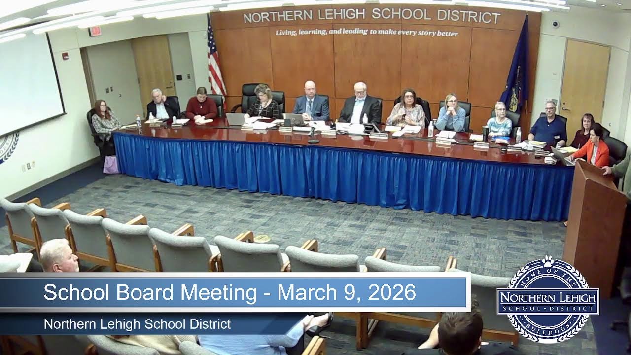 NLSD School Board Meeting - March 9, 2026