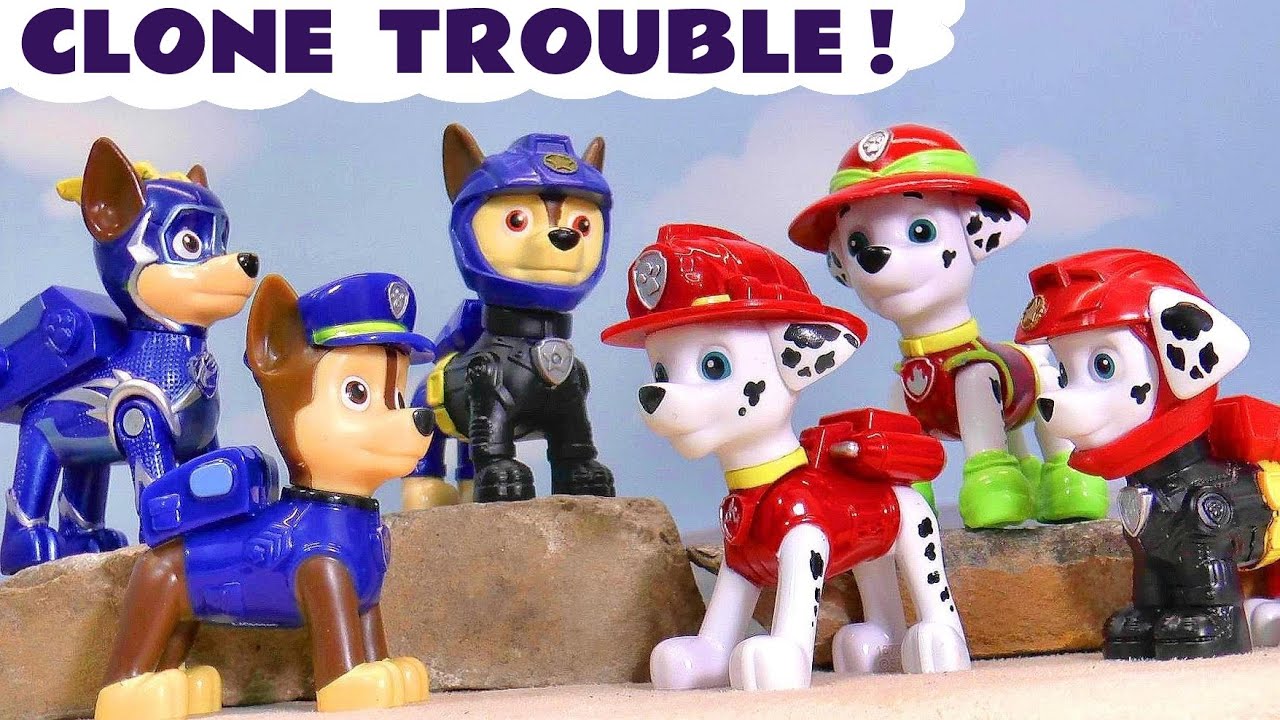 Chase and Marshall Clone Themselves to carry out Rescues