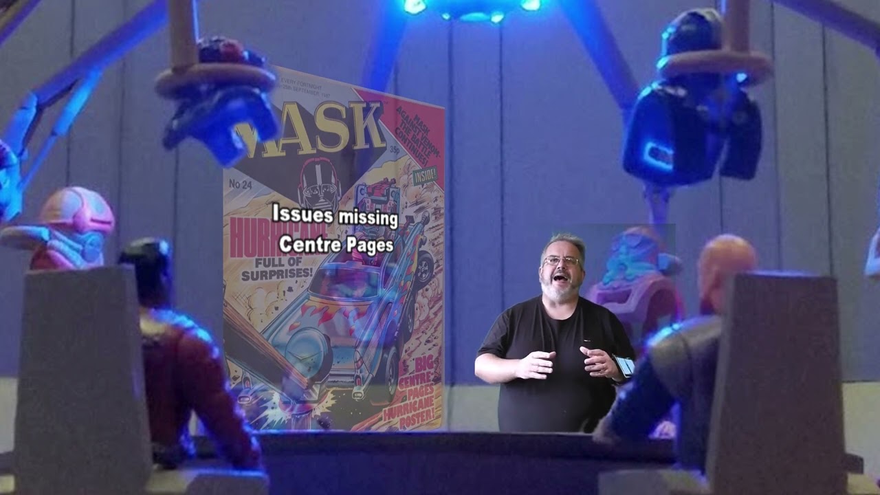 M.A.S.K.  Comics  - The Energizer Room 001