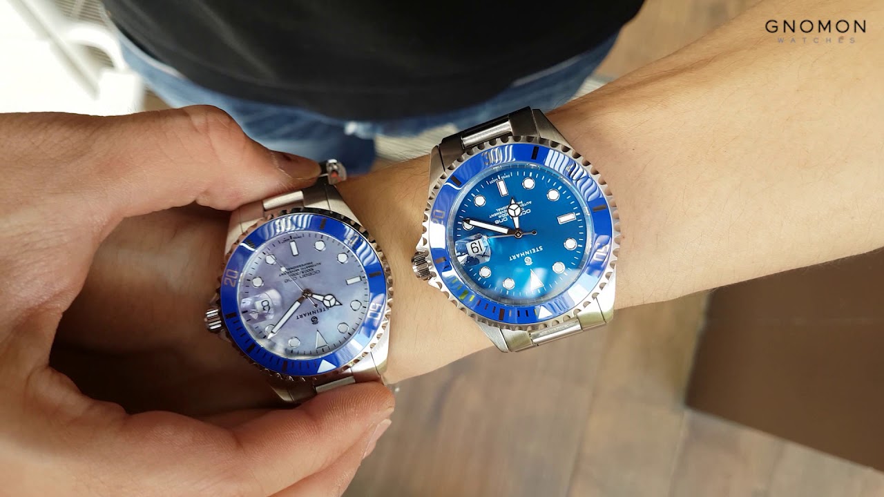 Hands On: The All New Steinhart Ocean 39mm Blue/Pink/ White Ceramic