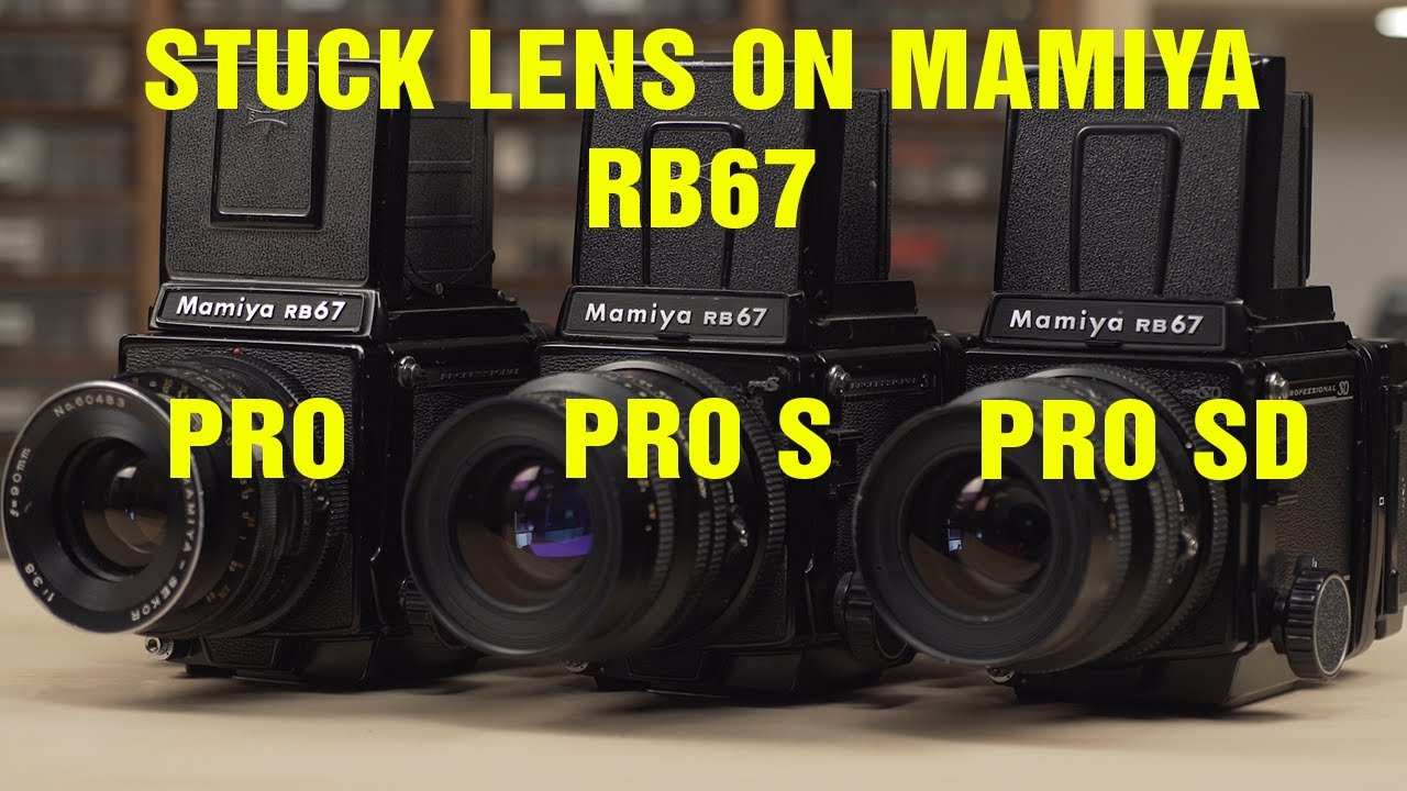 Quick Fix - Mamiya RB67 Pro, Pro S, Pro SD: How to Remove a Stuck Lens