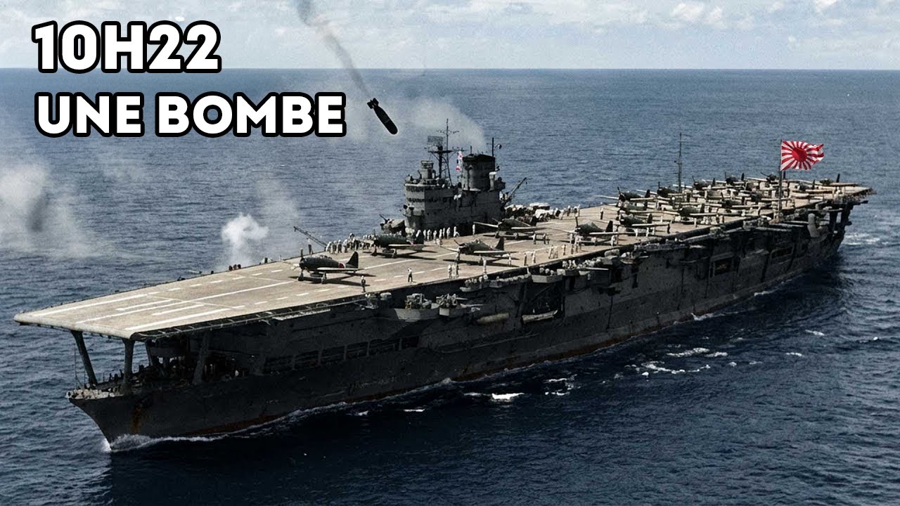 10/22 — Trois Bombardiers Contre Le Porte-Avions «Indestructible» Du Japon | La Mort De L’Akagi