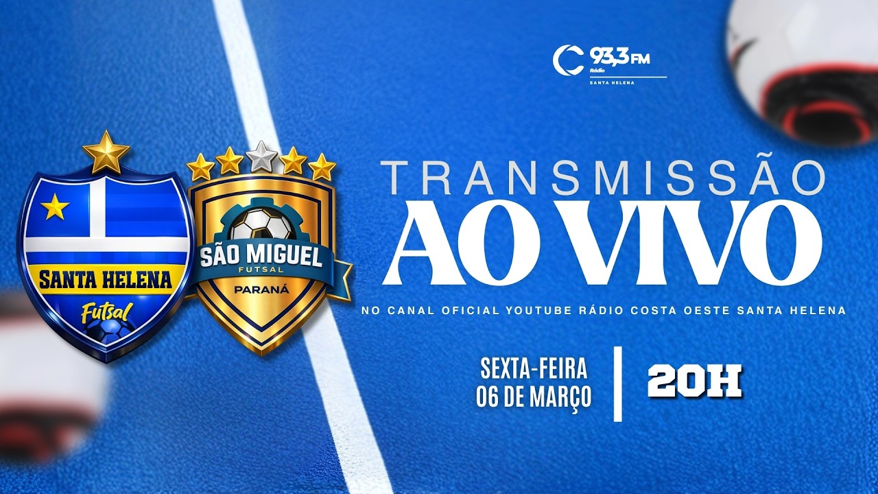 Santa Helena / Rádio Costa Oeste x São Miguel Futsal