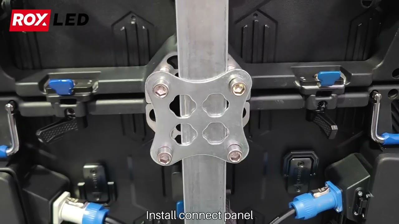 MS1000 LED Display Full Screen Installation｜Complete Installation Process