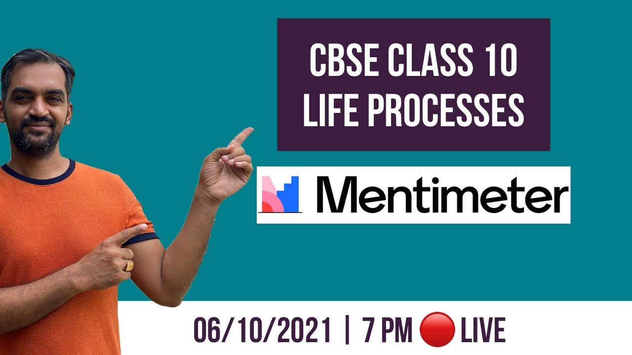 Life Processes | Class 10 | Menti Quiz #live