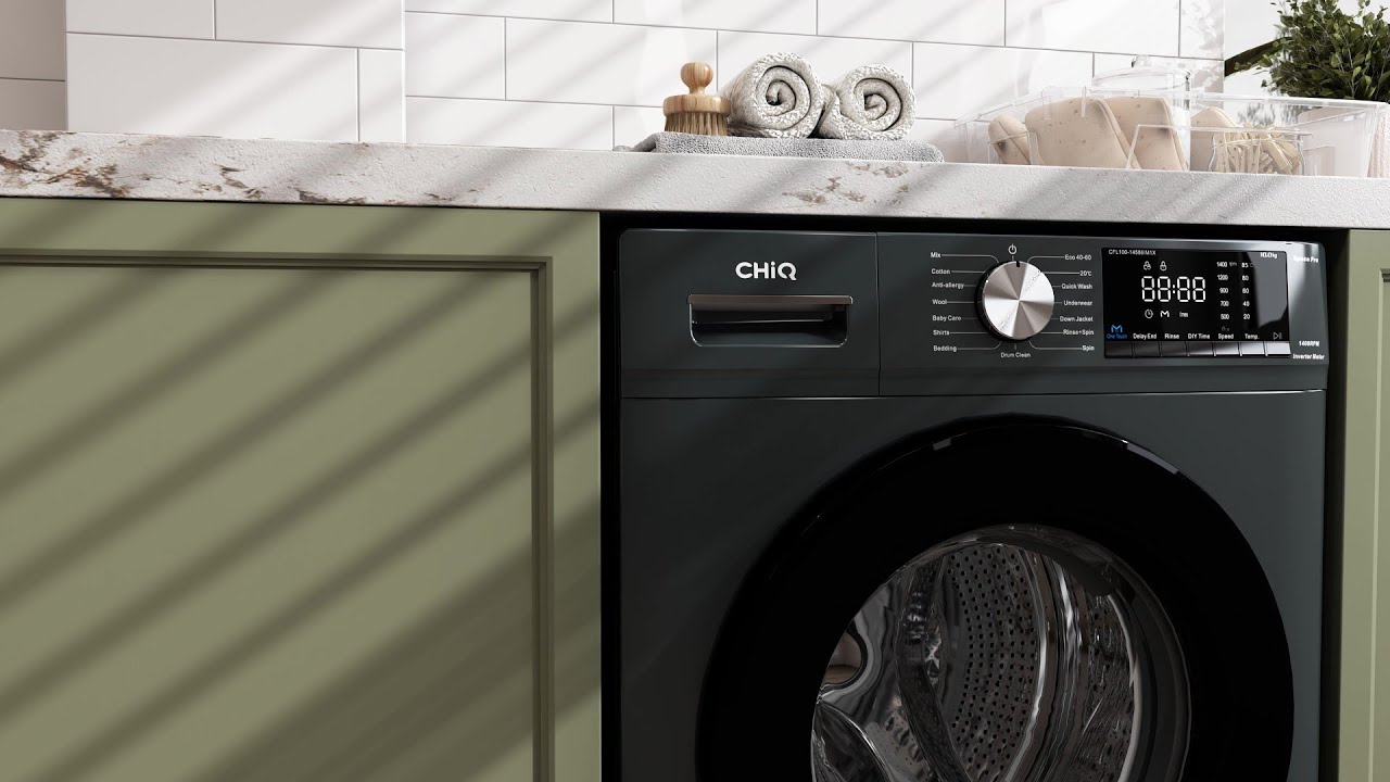CHiQ Washing Machine | Smart Design, Fits Perfectly