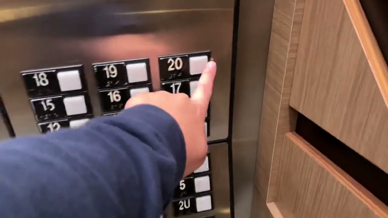 Awesome Otis Series 1 Traction Elevators | Marriott Hotel | Downtown Anchorage, AK