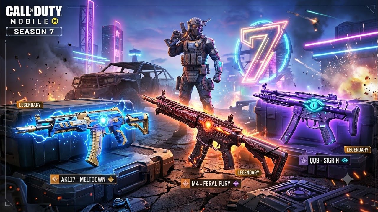 New Legendary Gun = Instant Domination CODM Season 7 - Cod Mobile